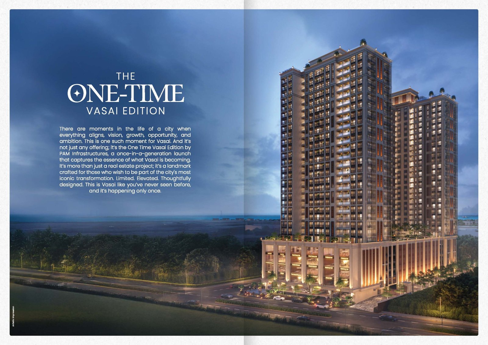 Exterior View of PAM Virtue Infrastructures, Vasai (West)