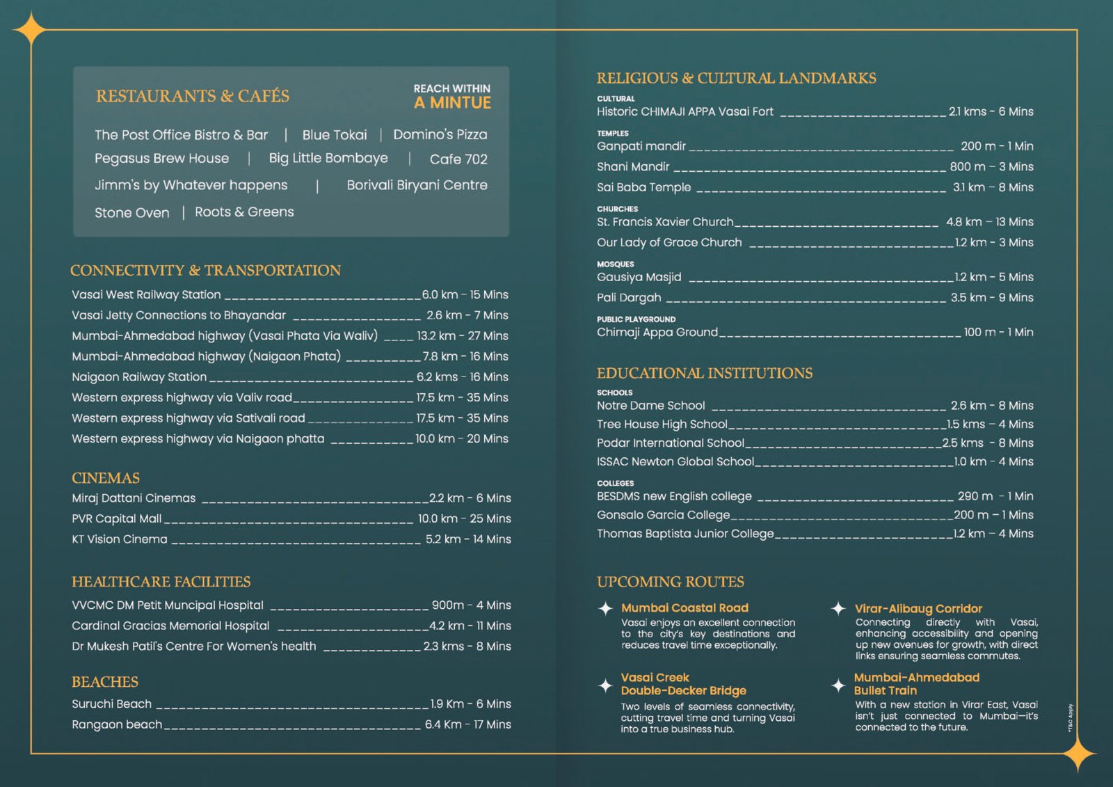 Amenities at PAM Virtue Infrastructures, Vasai (West)